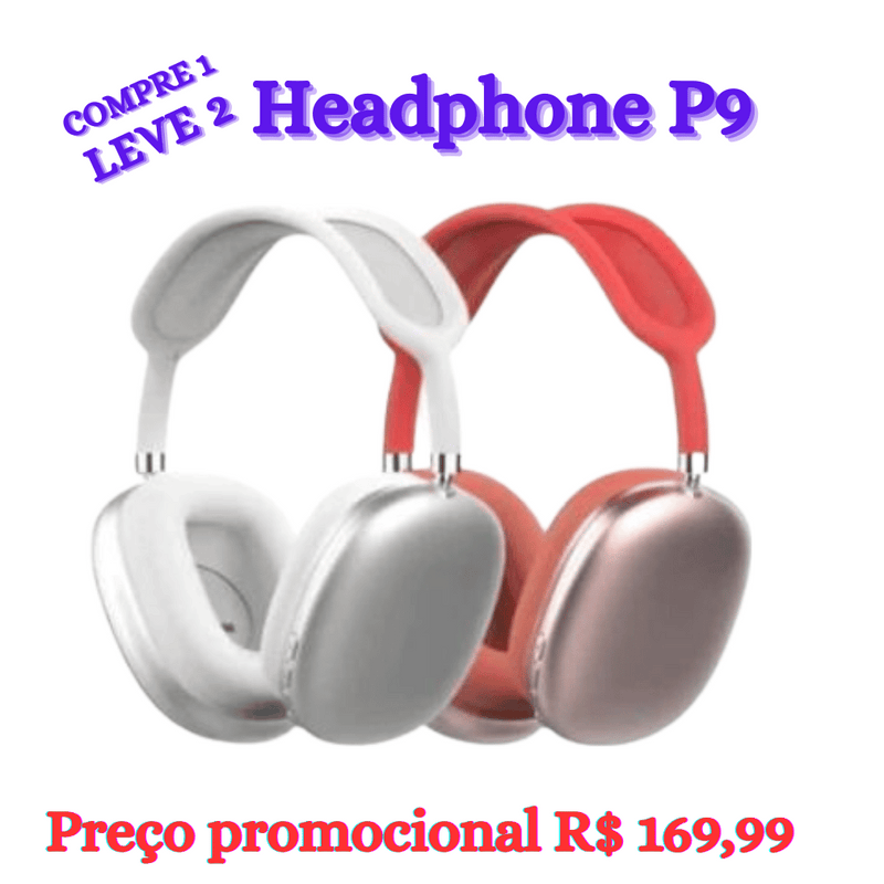 Headphone P9 Sem Fio Bluetooth