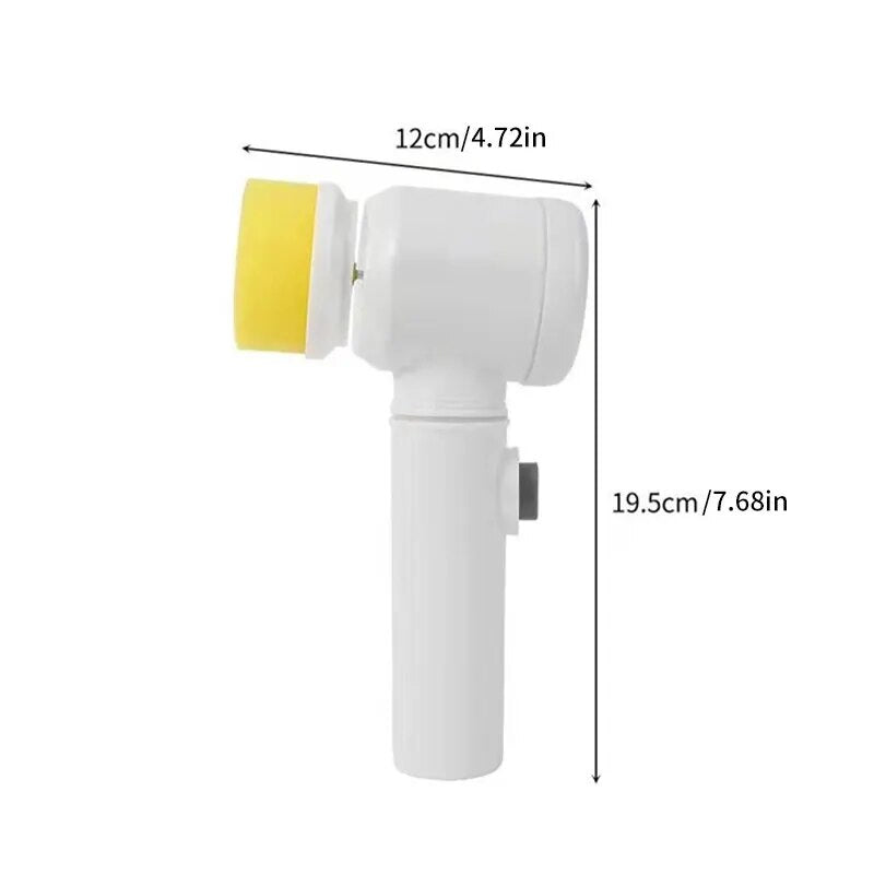 Escova de limpeza Elétrica 5 em 1