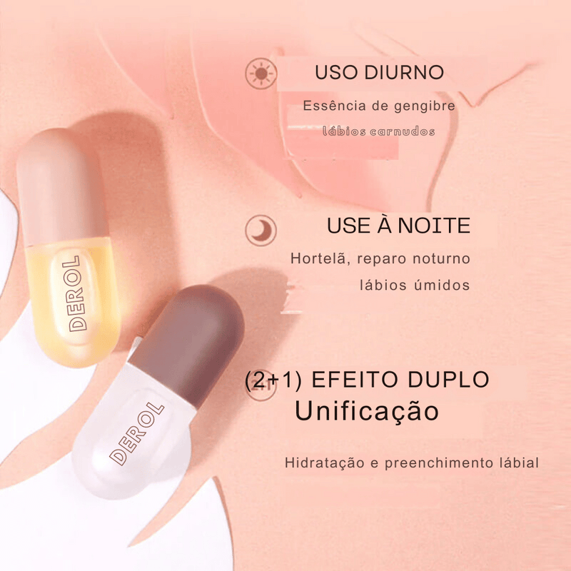 Gloss de Preenchimento Labial Leve 2 Pague 1 - Lips Derol™